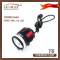 high power 3*CREE XM-L U2 Led portable miner headlamp